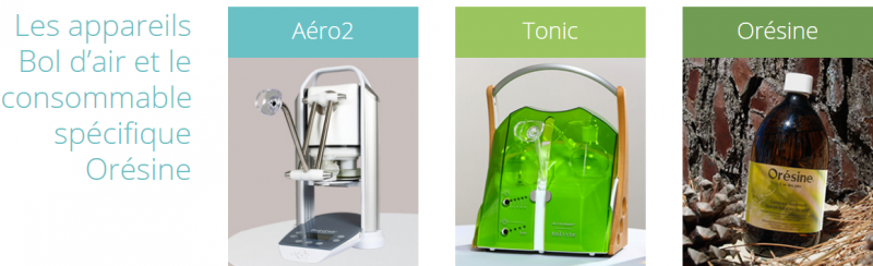 LES APPAREILS PROPOSES DANS NOTRE ESPACE BIEN-ÊTRE